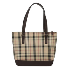 Burberry Nova Check Tote canvas check pattern