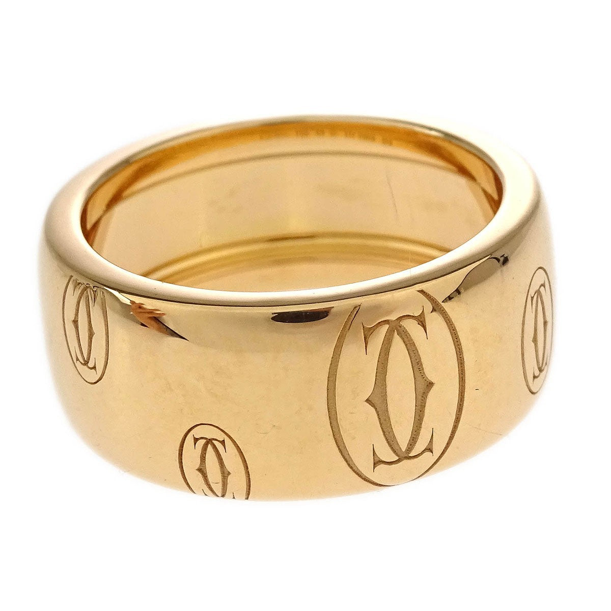 Cartier C de Cartier Happy Birthday Band Ring 18K Rose Gold