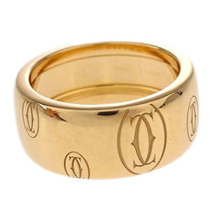 Cartier C de Cartier Happy Birthday Band Ring 18K Rose Gold