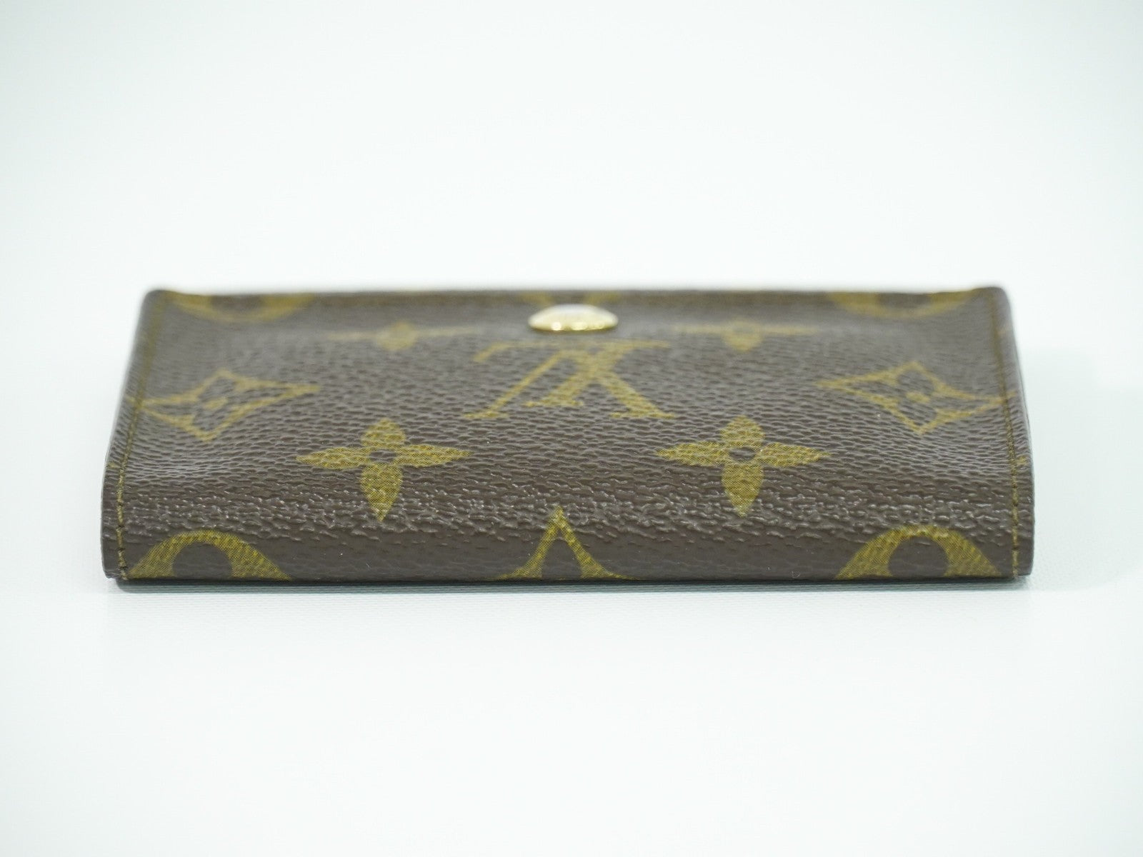 Louis Vuitton Porte Tresor Etui Papiers Wallet Monogram Canvas