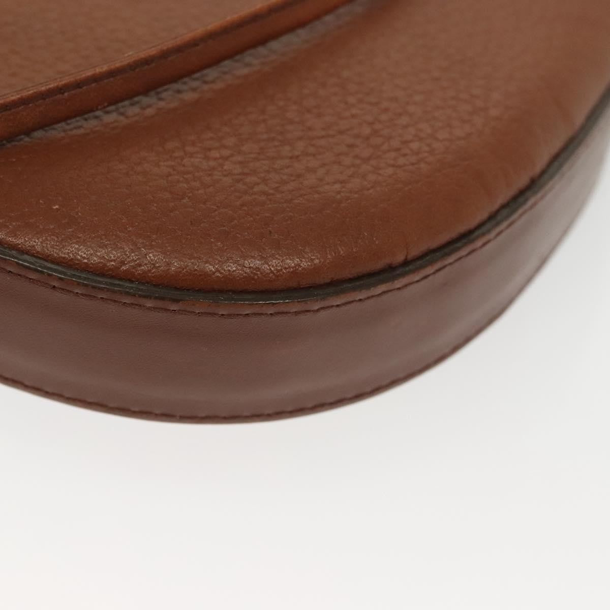 Burberry Flap Shoulder Bag Leather