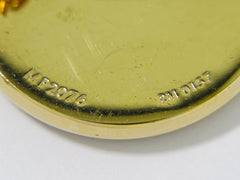 Louis Vuitton Single LV Snowflake Pin Metal