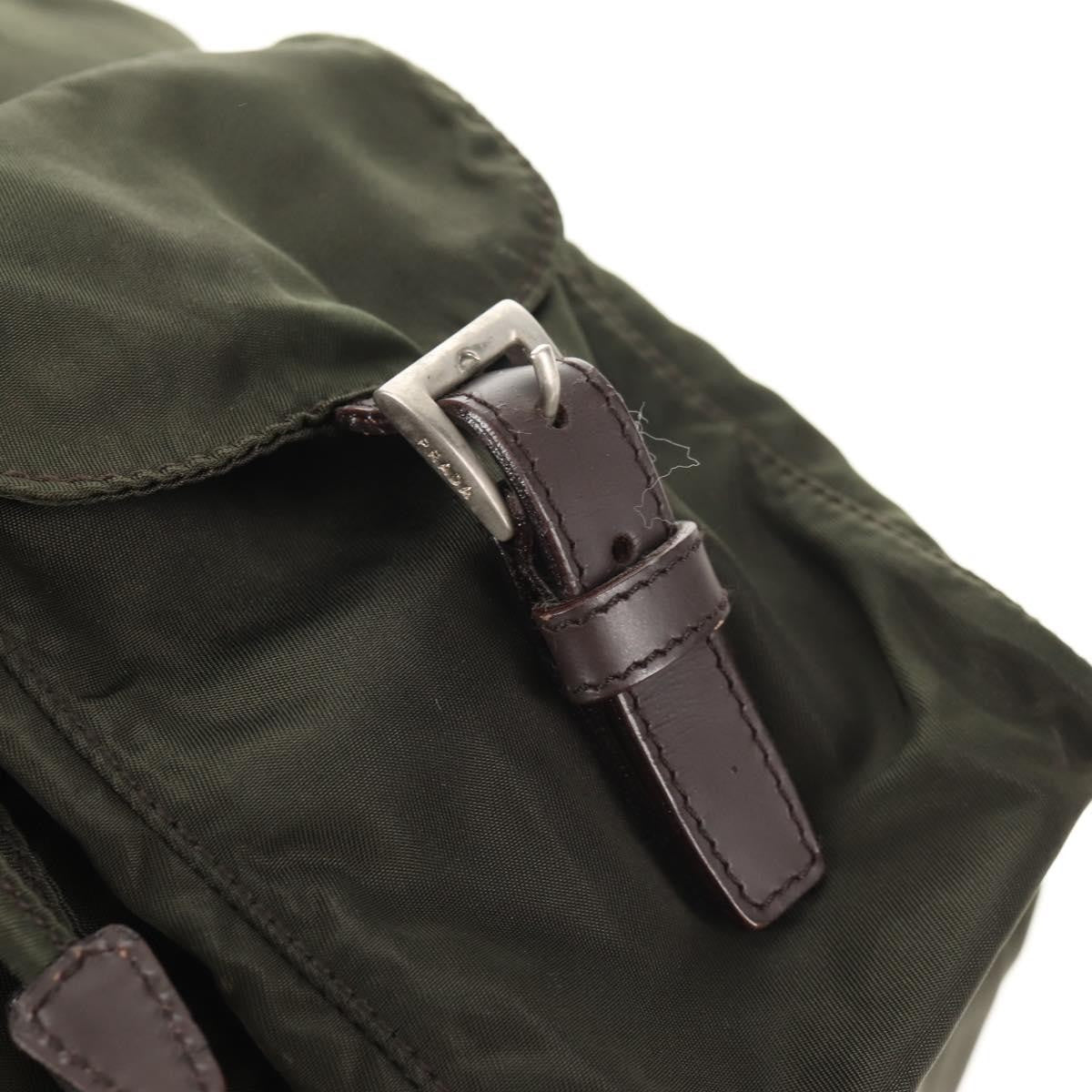 Prada Double Front Pocket Backpack Tessuto