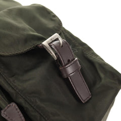 Prada Double Front Pocket Backpack Tessuto