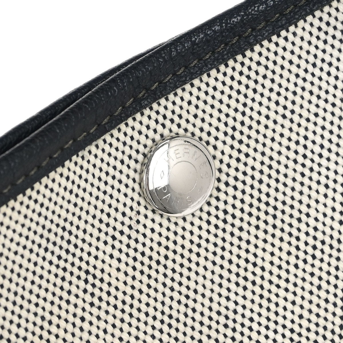 Hermes Garden Party Tote Canvas and Leather