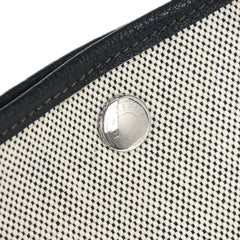 Hermes Garden Party Tote Canvas and Leather