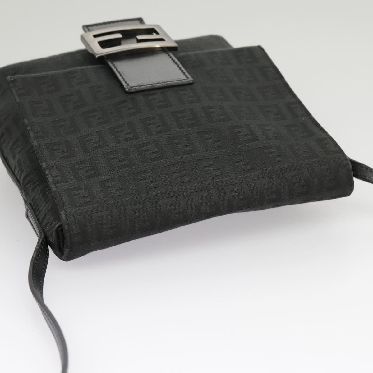 Fendi Mamma Baguette Shoulder Bag Canvas