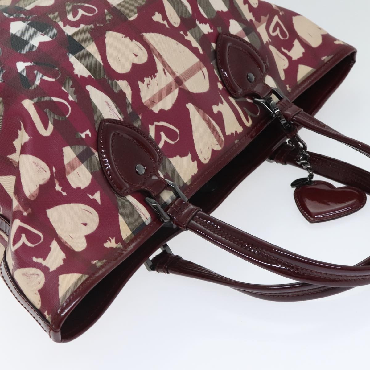 Burberry Open Tote Printed Canvas