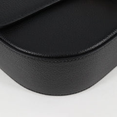 Versace Virtus Flap Messenger Bag Leather