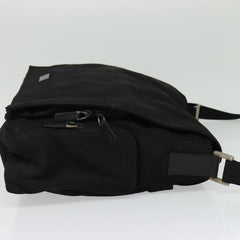Gucci Side Pocket Flap Messenger Bag Nylon