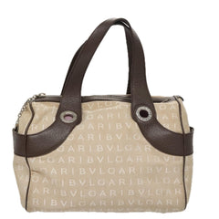 Bvlgari Logomania Handbag Canvas