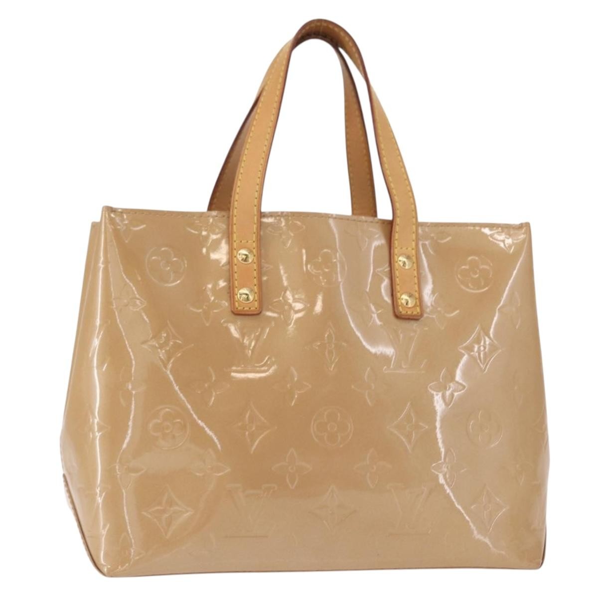 Louis Vuitton Reade Handbag Monogram Vernis