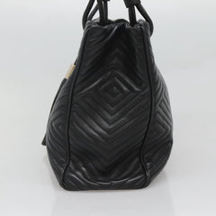Bally Vintage Handbag Quilted Leather
