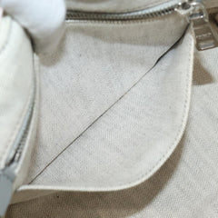 Prada Canapa Tote Rhinestone Embellished Canvas