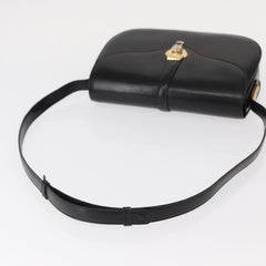 Gucci Vintage Flap Shoulder Bag Leather