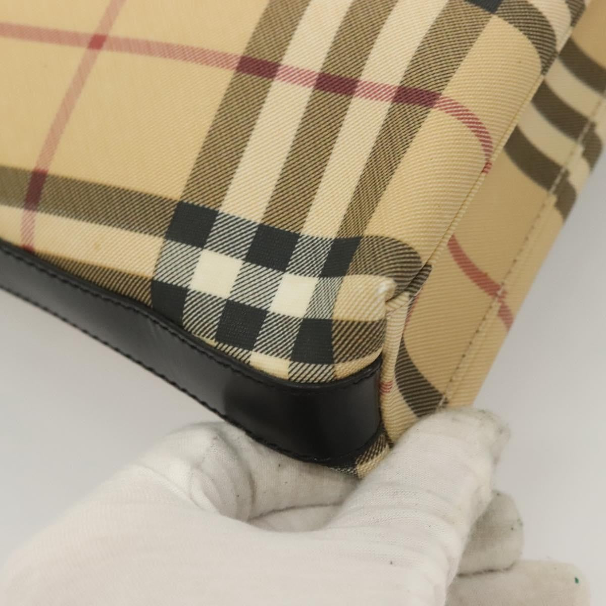 Burberry Shoulder Bag Nova Check Canvas