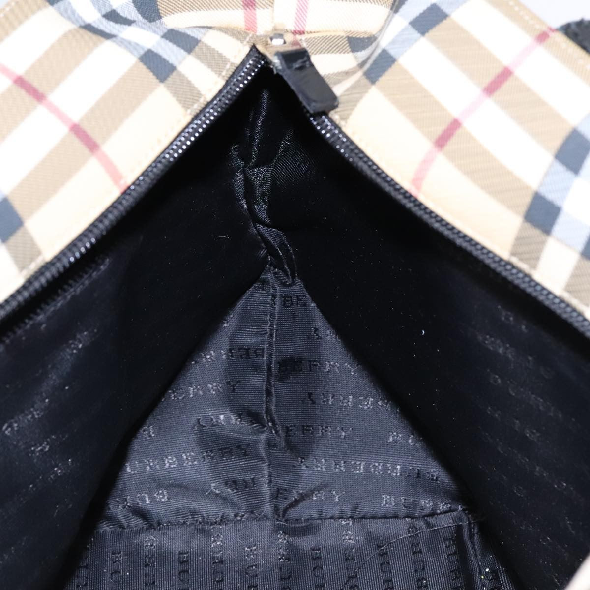 Burberry Nova Check Tote canvas check pattern