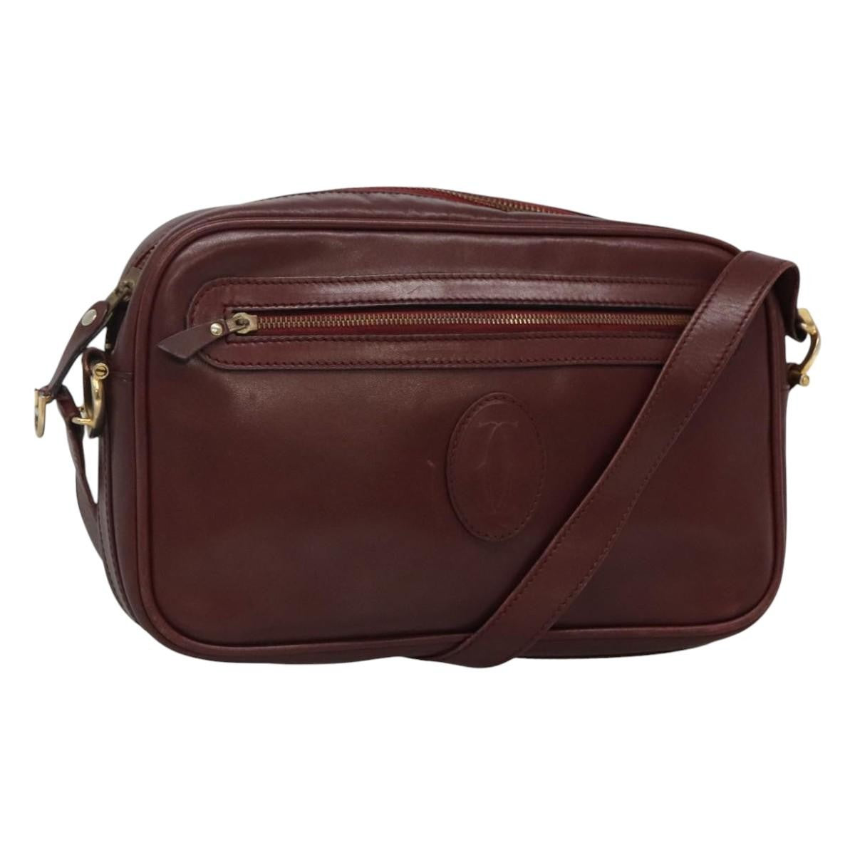 cartier Must de Cartier Shoulder Bag Leather