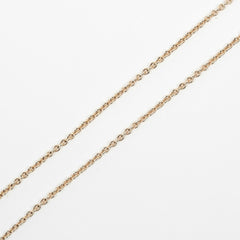 Cartier Love Interlocking Necklace 18K Rose Gold