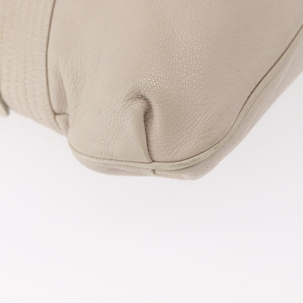 Salvatore Ferragamo Gancini Shoulder Bag Leather