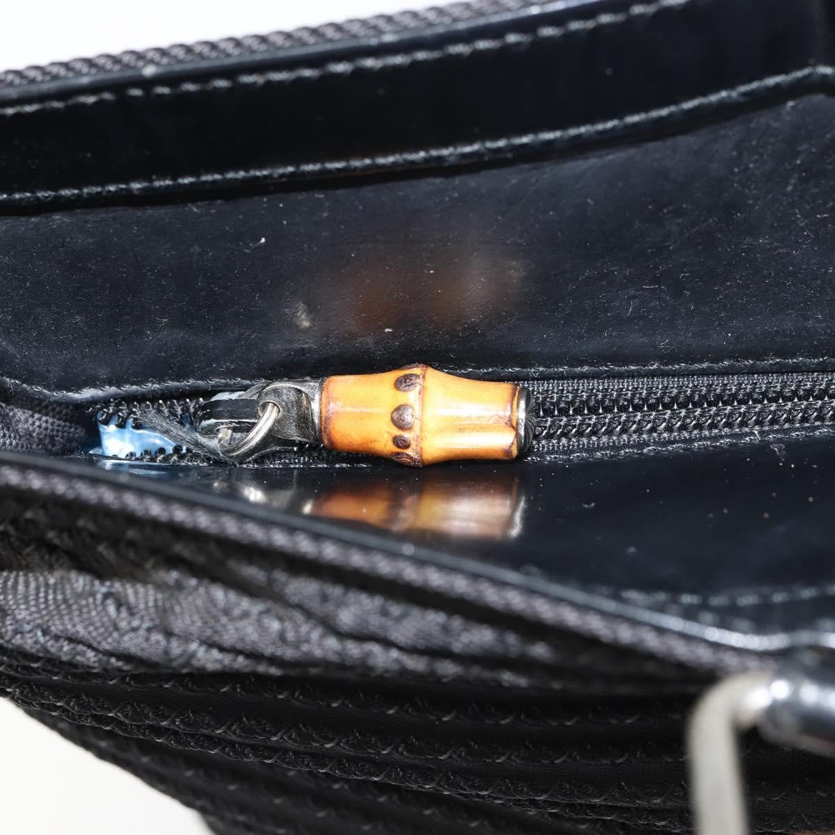 Gucci Vintage Bamboo Handle Bag Nylon