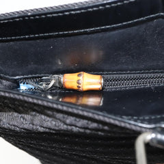 Gucci Vintage Bamboo Handle Bag Nylon