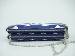 Louis Vuitton Double Zip Pochette Limited Edition Escale Monogram Giant