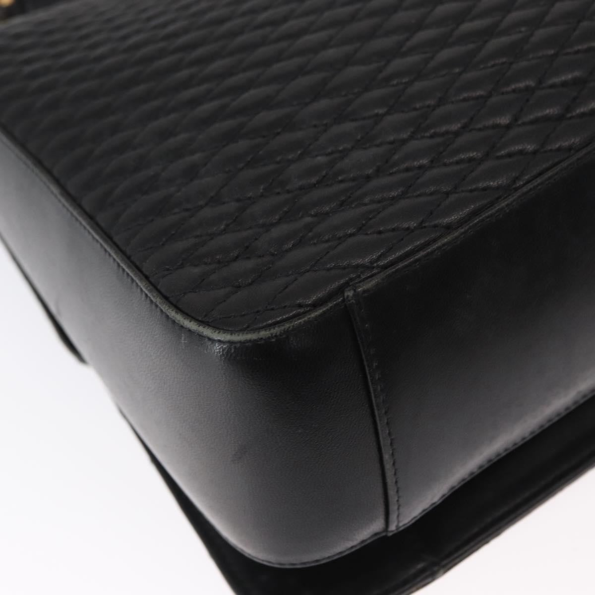 Bally Vintage Handbag Quilted Leather