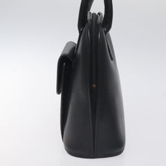Celine Circle Logo Handbag Leather