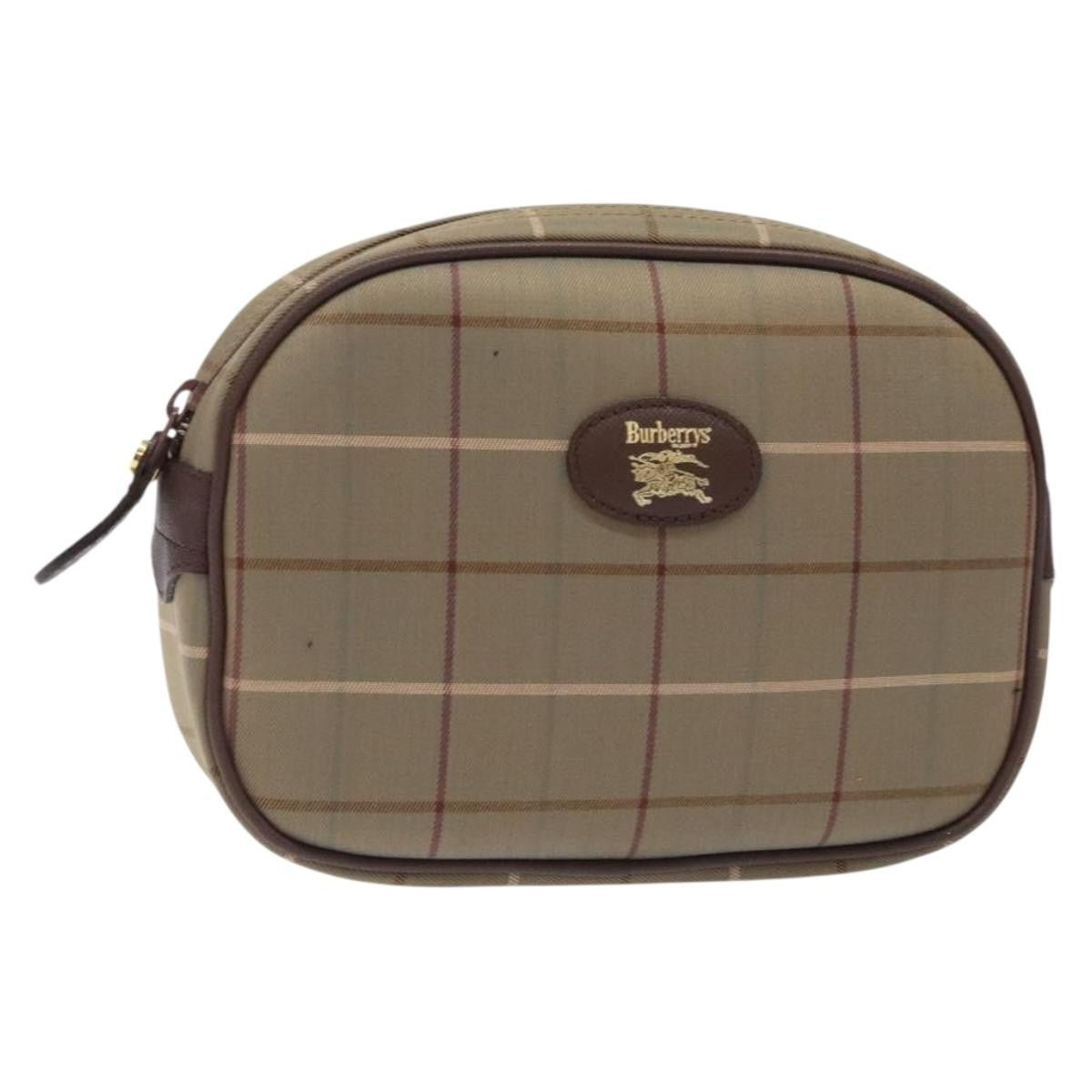 Burberry Nova check Pochette Canvas