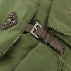 Prada Double Front Pocket Backpack Tessuto