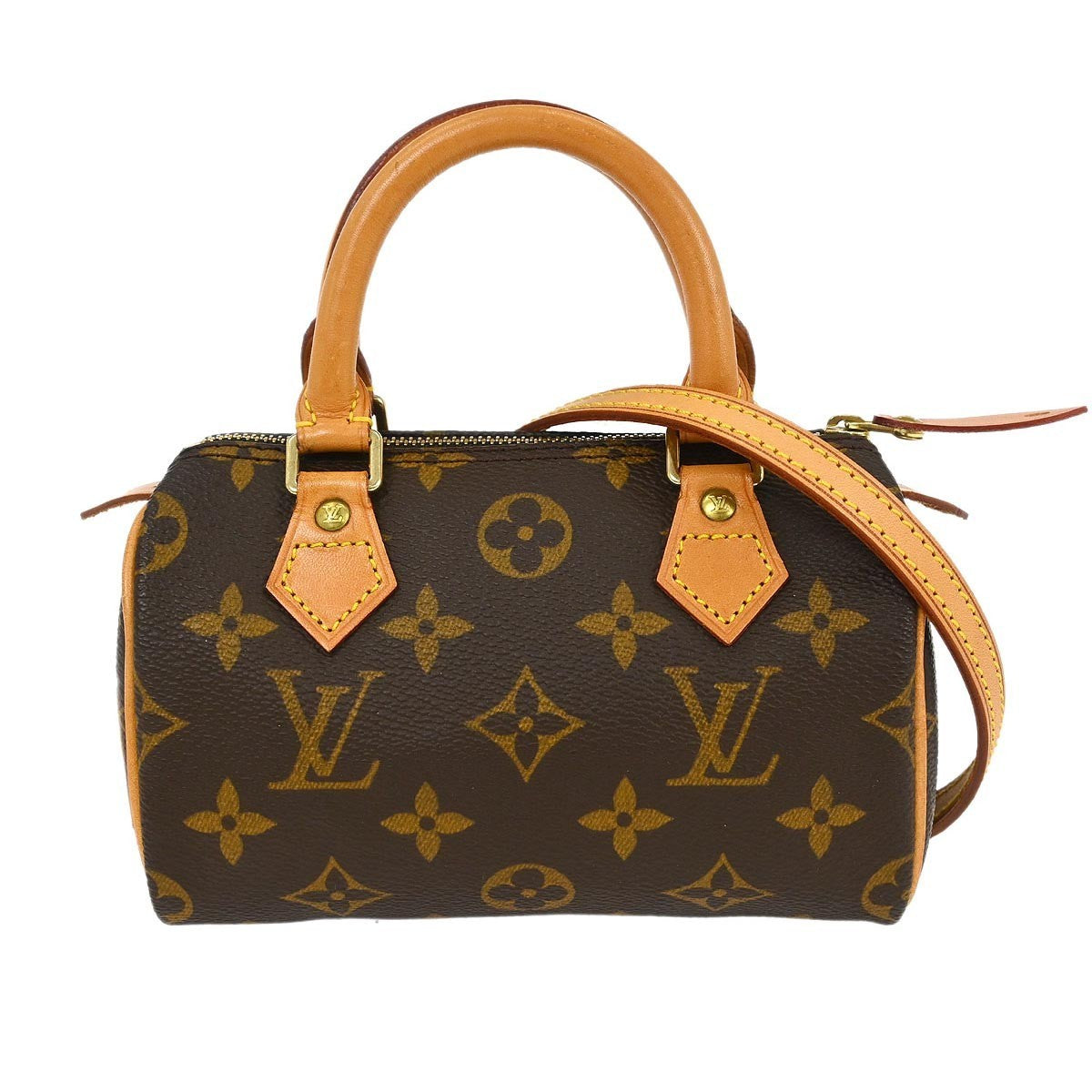 Louis Vuitton Speedy Mini HL Handbag Monogram Canvas