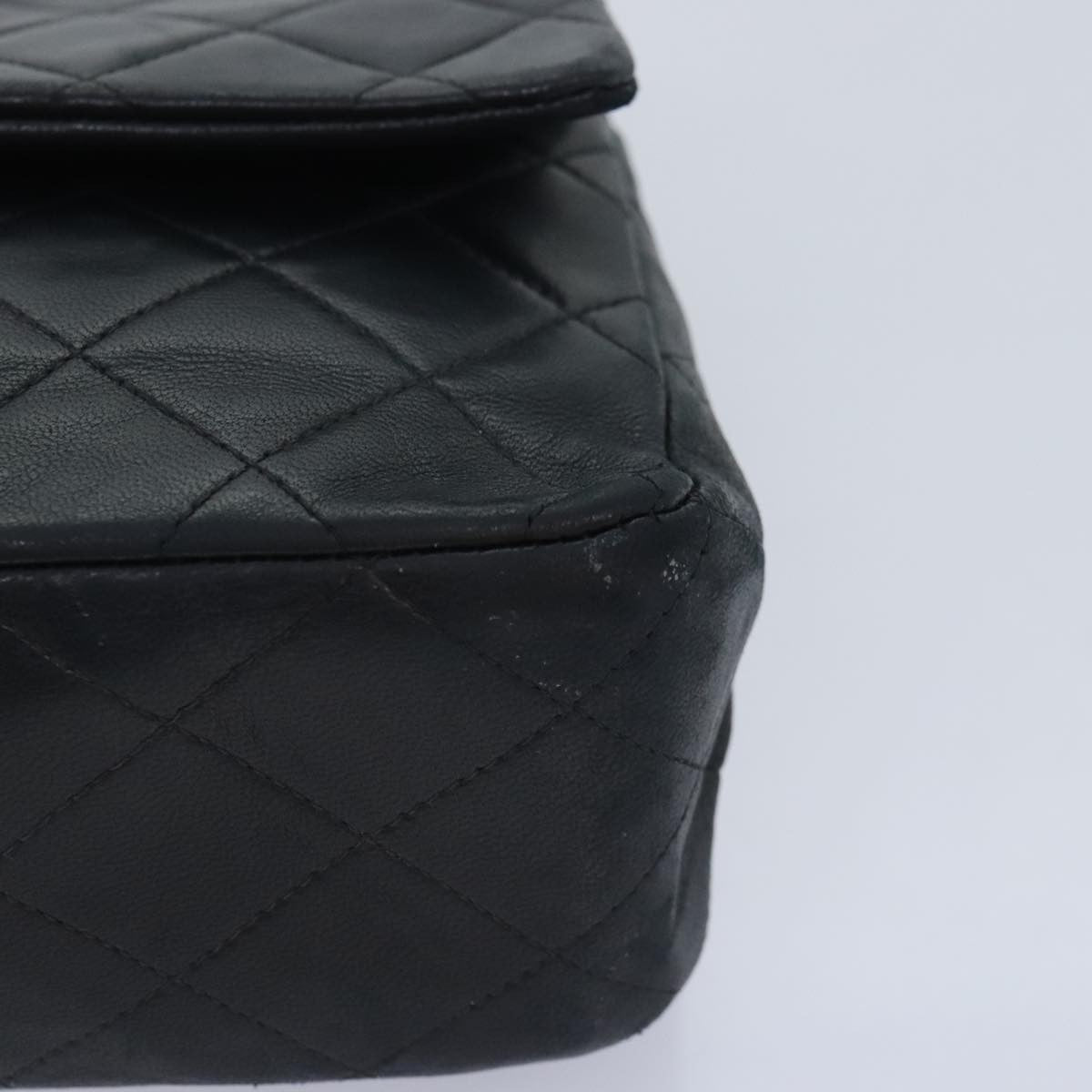 Chanel Vintage Classic Double Flap Bag Quilted Lambskin