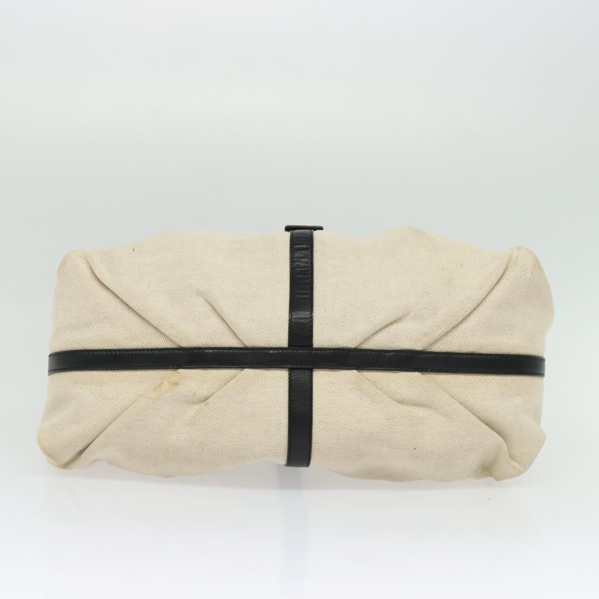 Bvlgari Chandra Hobo Canvas and Leather