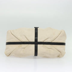 Bvlgari Chandra Hobo Canvas and Leather