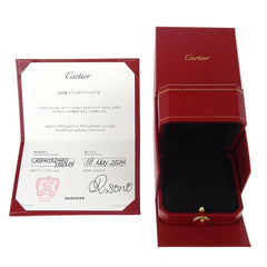 Cartier Love Wedding Band 1 Diamond Ring 18K Yellow Gold with Diamond