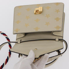 Gucci Sylvie Top Handle Bag Printed Leather