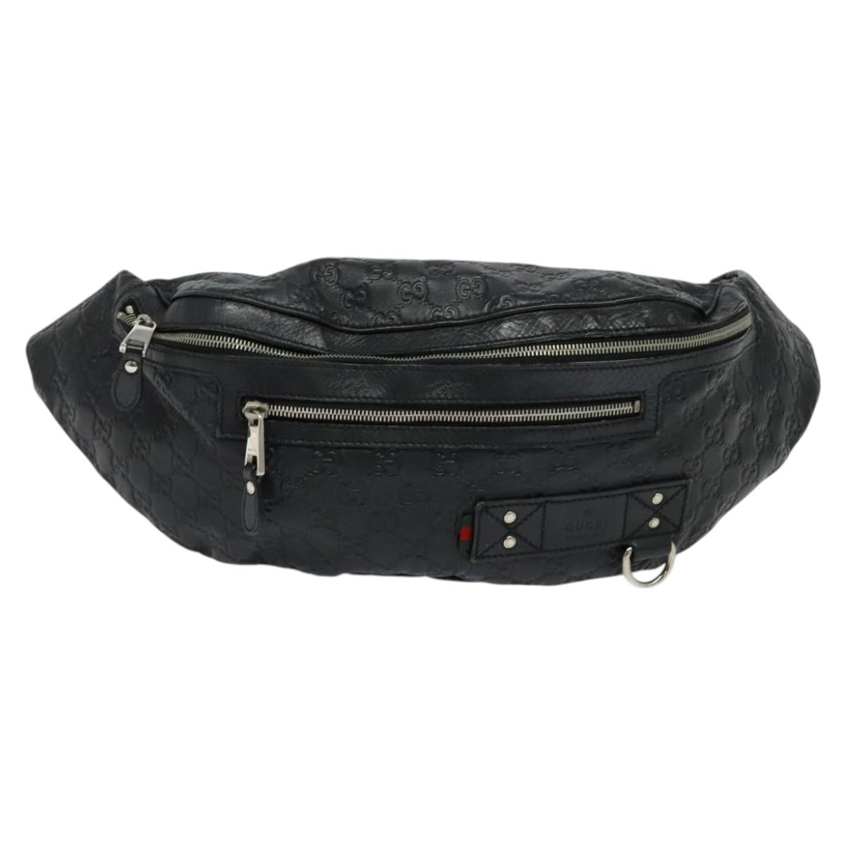 Gucci Waist Bag Guccissima Leather
