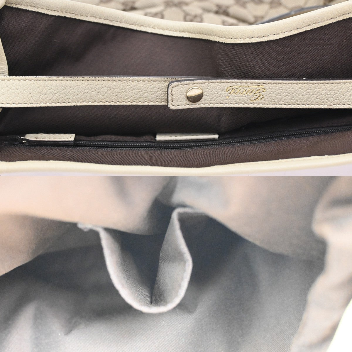 Gucci Abbey Shoulder Bag GG Canvas