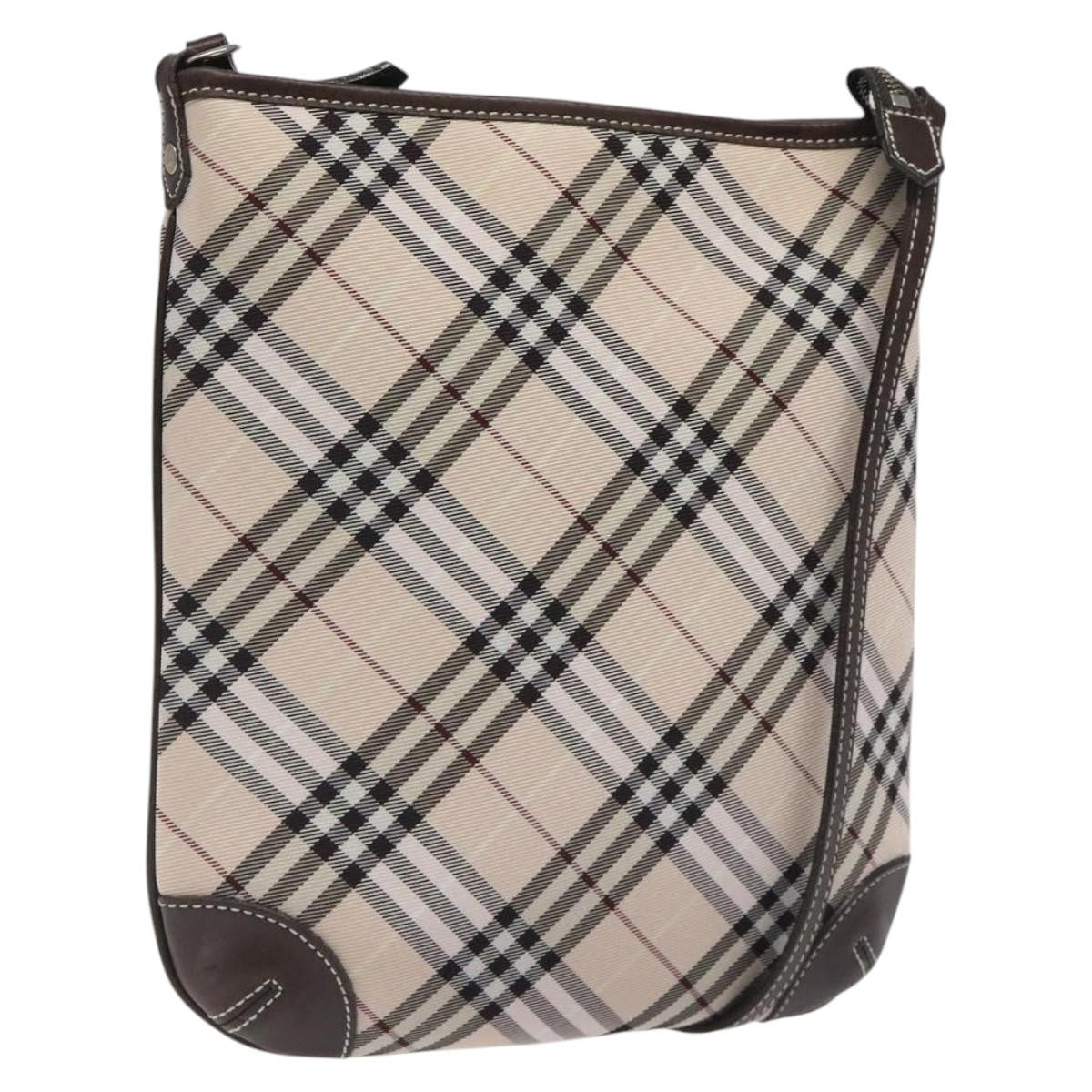 Burberry Nova Check Blue Label Canvas