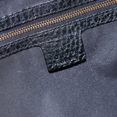 Gucci Interlocking Icon Drawstring Hobo Leather