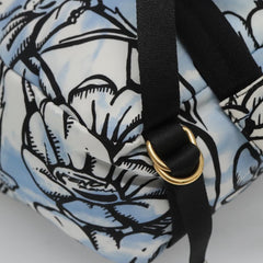 Fendi Baguette Backpack Printed Nylon