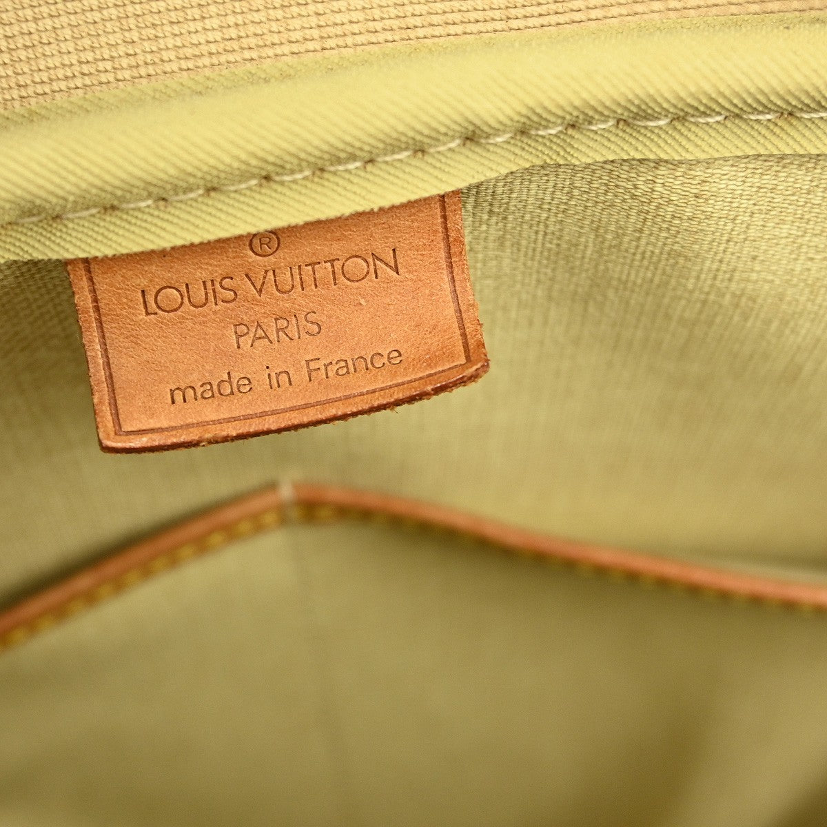 Louis Vuitton Deauville Handbag Monogram Canvas