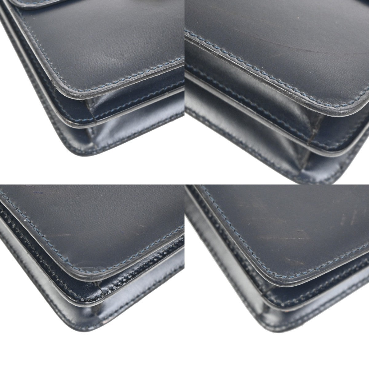 Celine Gancini Handbag Leather