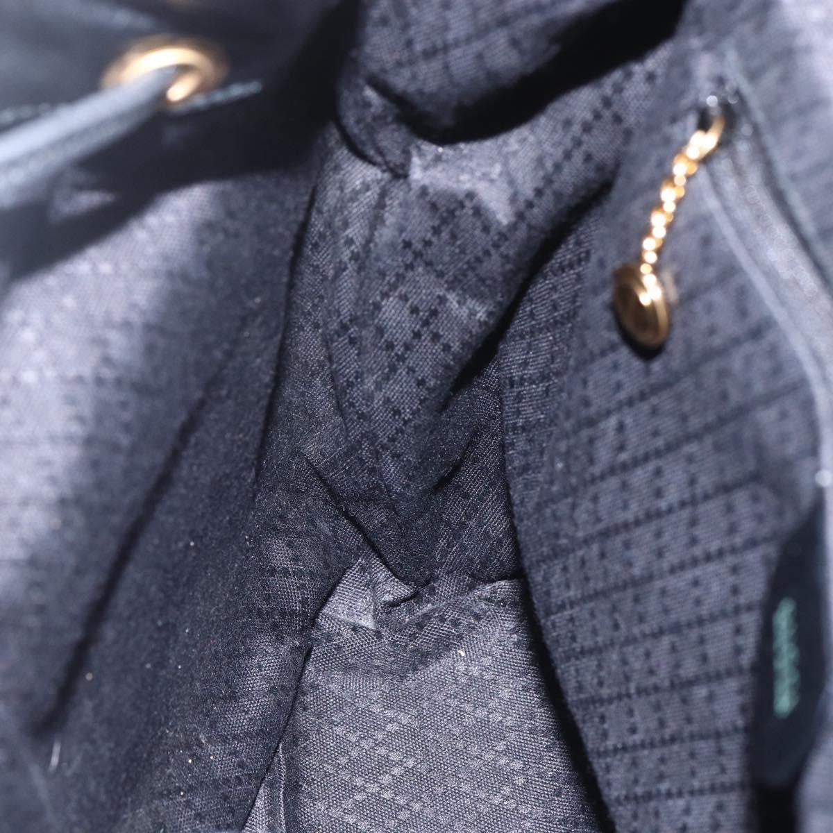 Gucci Vintage Bamboo Backpack Leather