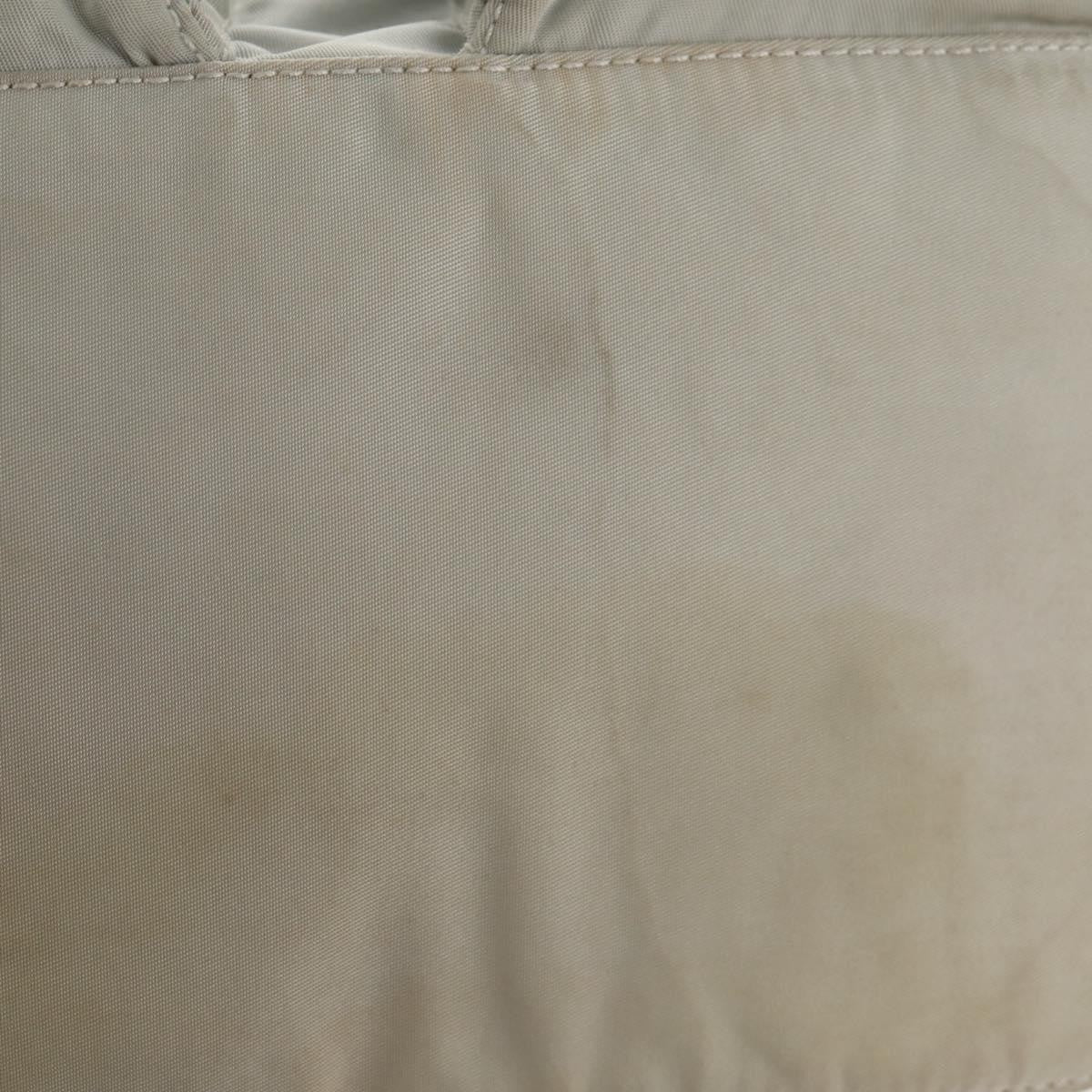 Prada Double Pocket Backpack Chain Shoulder Bag Re-Nylon