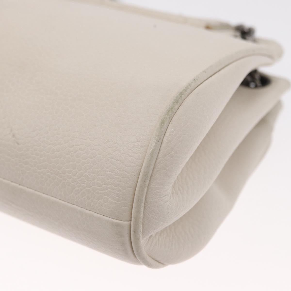 Chanel Accordion Push Lock Flap Bag Quilted Caviar