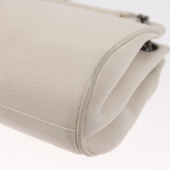 Chanel Accordion Push Lock Flap Bag Quilted Caviar