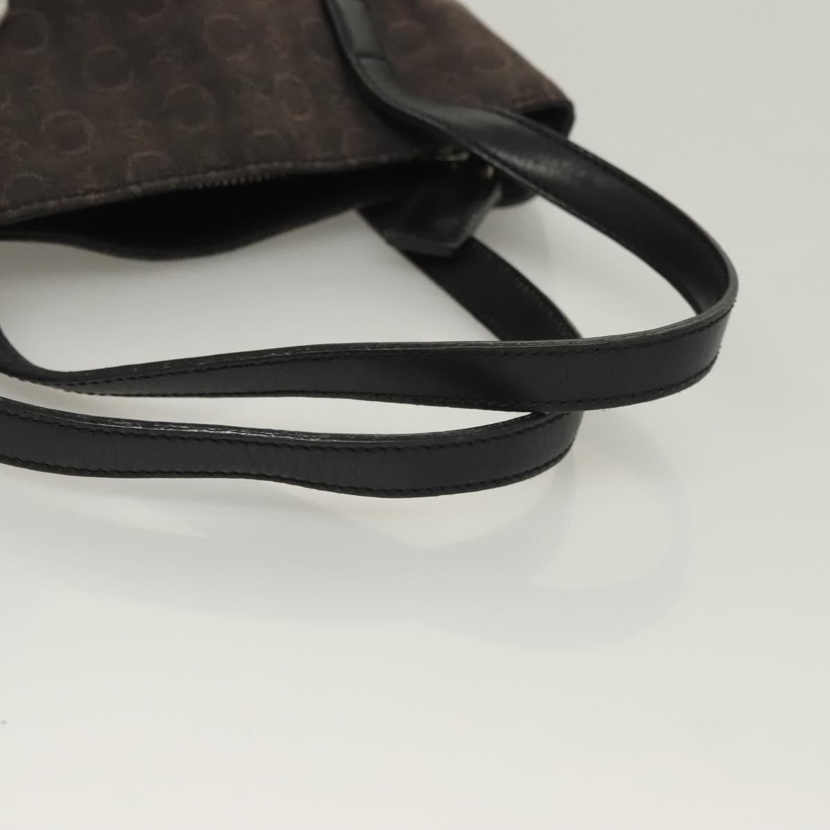 Celine C Macadam Handbag Canvas