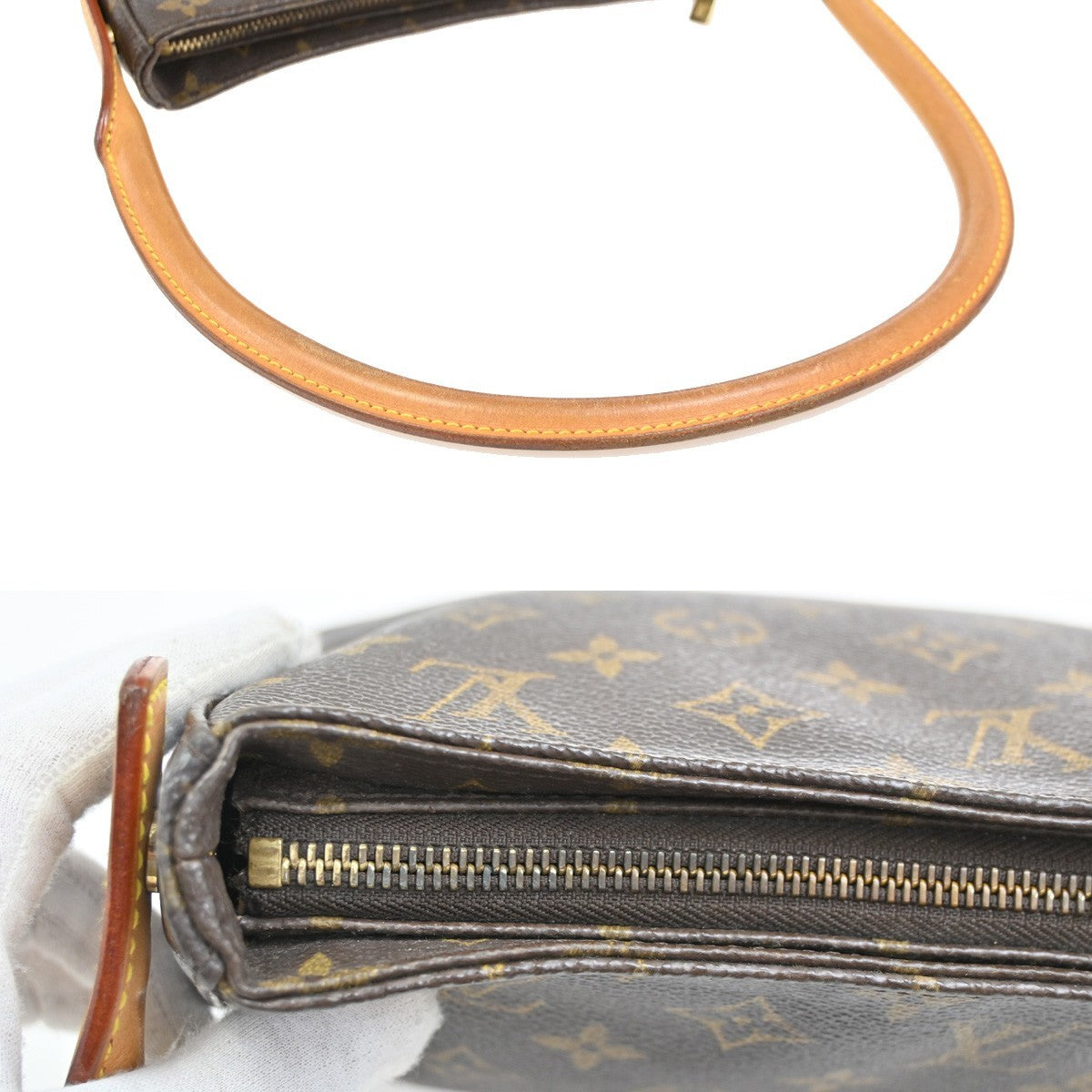 Louis Vuitton Looping Handbag Monogram Canvas